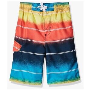 Kanu Surf Boys' Barracuda Quick Dry UPF 50+ Beach Swim Trunk Surf line 4T